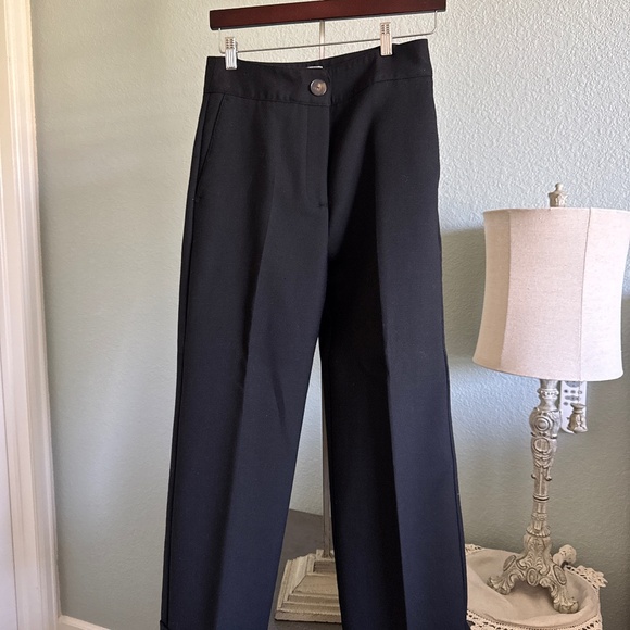 Sezane Pants - Sezane Damon Trousers Noir. - Size 38